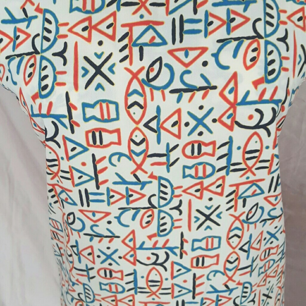 🎉HP🎉Boho Lattice Back Shift Dress - Picture 5 of 8