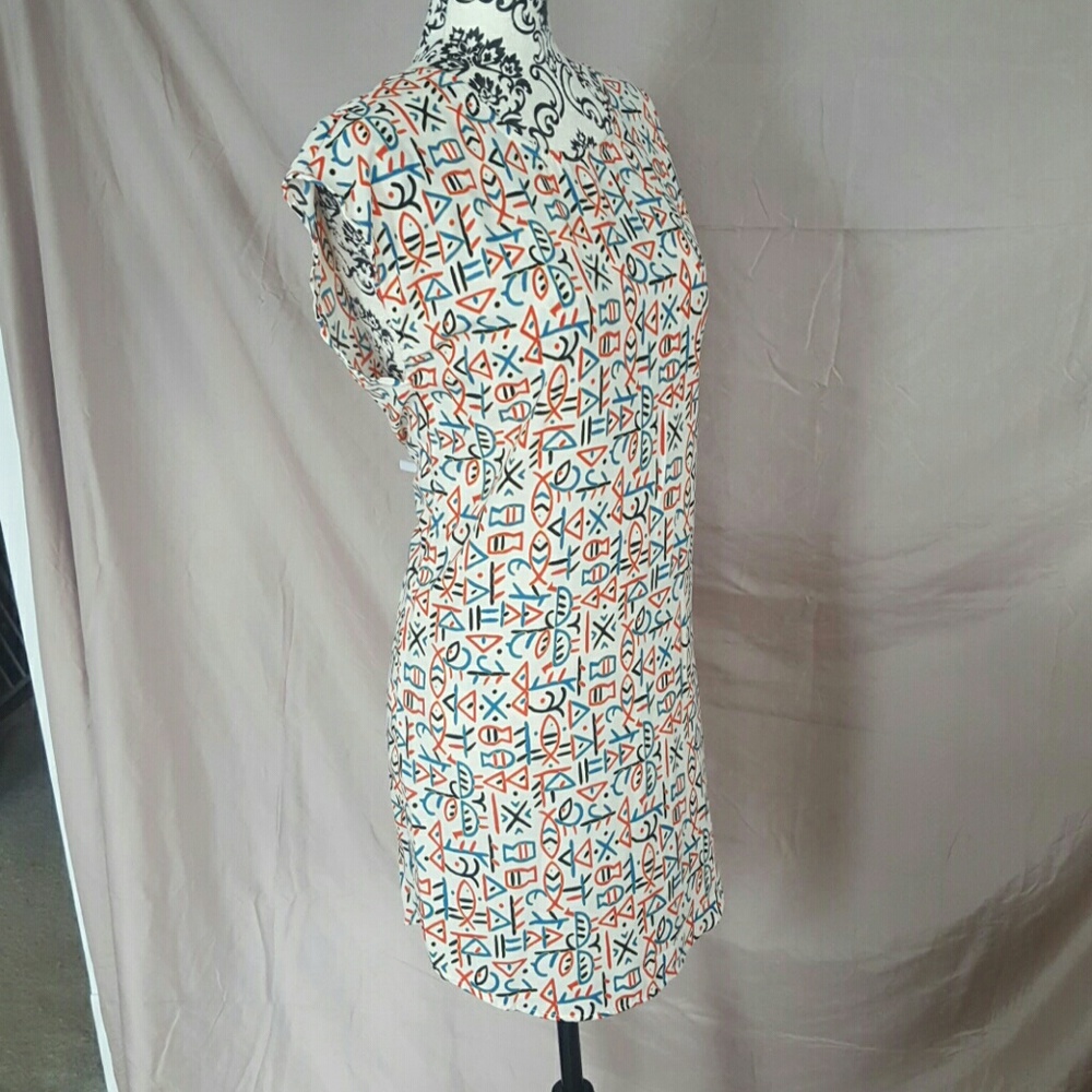 🎉HP🎉Boho Lattice Back Shift Dress - Picture 6 of 8