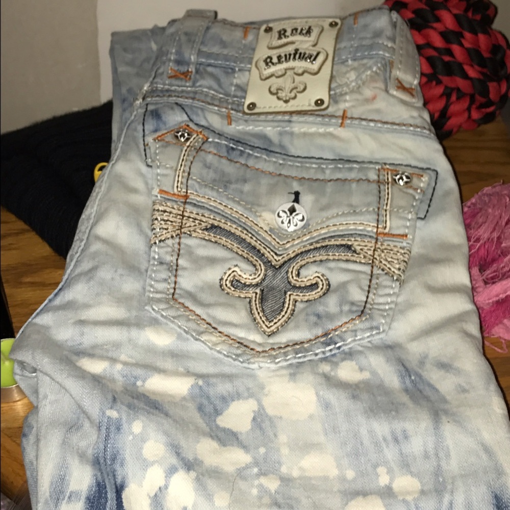 Rock revival jeans (Light blue)