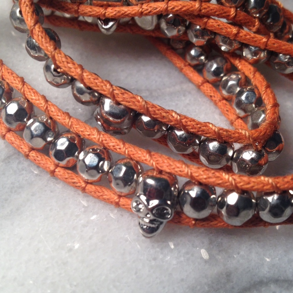 Bijoux Terner Skull Wrap Bracelet - Picture 4 of 4