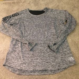 Victoria's Secret PINK long sleeve mesh tee