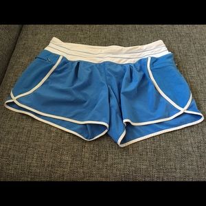 Blue LuluLemon shorts. Size 6.