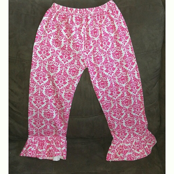 Pink layered Ruffle Boutique Outfit - Picture 7 of 8