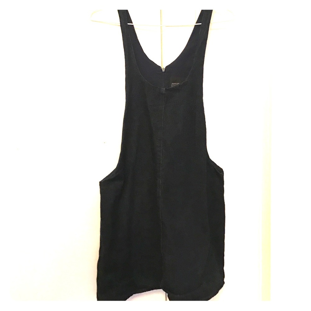 Zara Denim Overall Dress