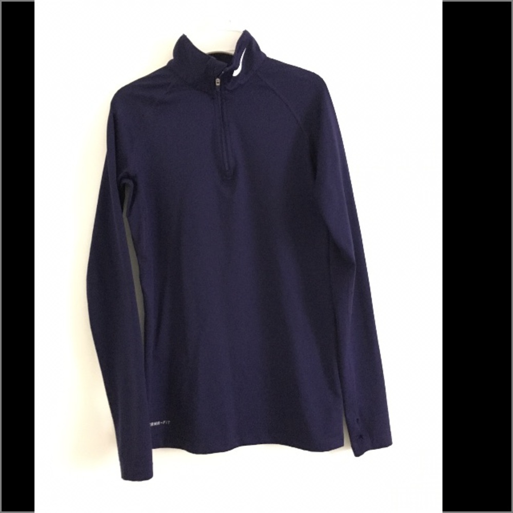 Nike Pro Combat fitted 1/4 zip top