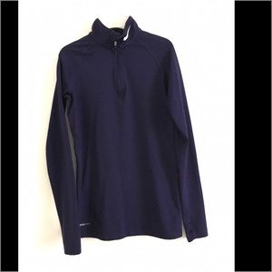 Nike Pro Combat fitted 1/4 zip top