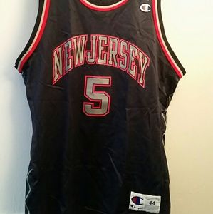 Jason Kidd Jersey Nets Authentic Jersey