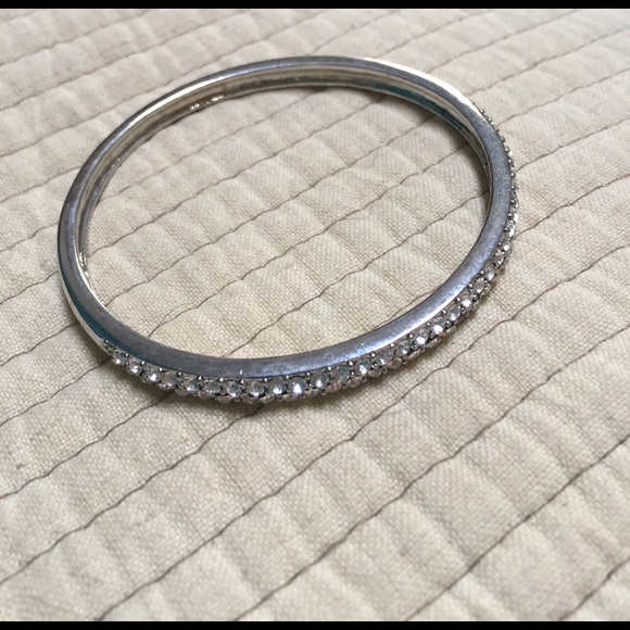 Bracelet silver rhinestone sparkly - Picture 3 of 4