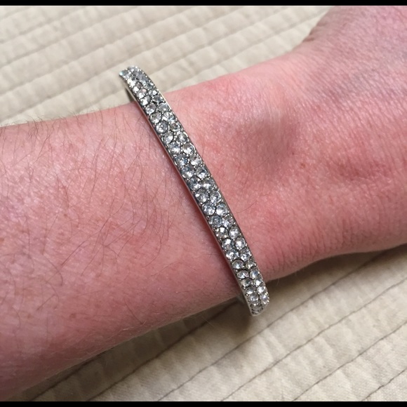 Bracelet silver rhinestone sparkly - Picture 2 of 4