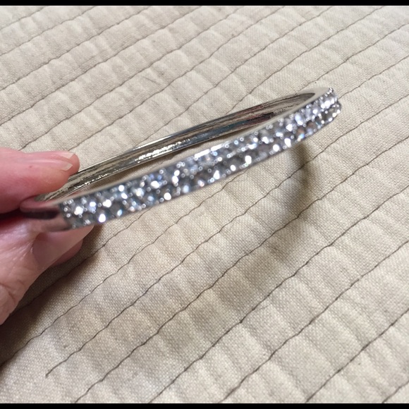 Bracelet silver rhinestone sparkly - Picture 4 of 4