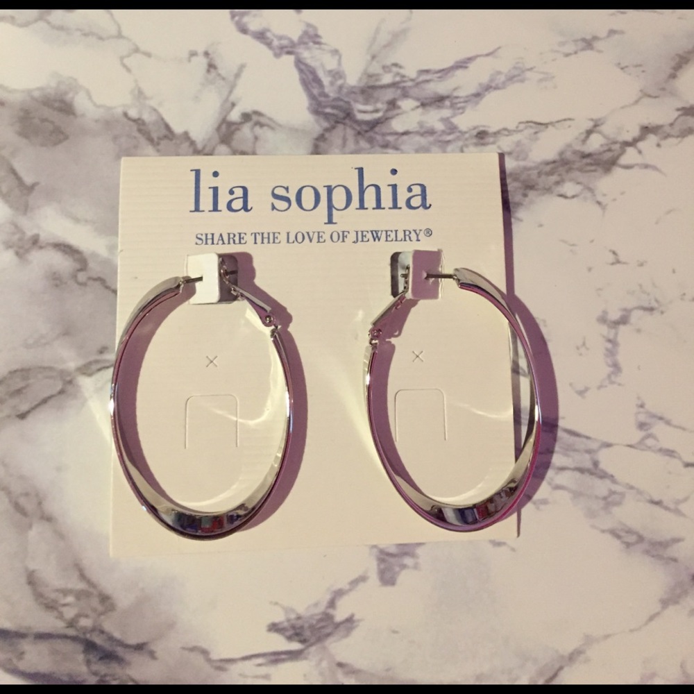 Lia Sophia Oval Hoops