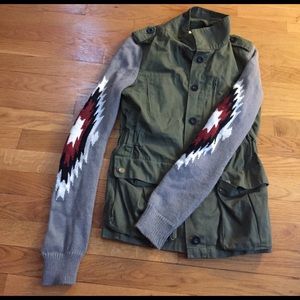 Great spring or fall light olive green coat