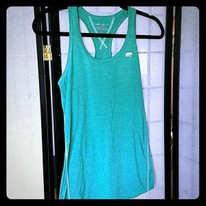 Marika Tek Dry-Wik Green Racer Back Tank