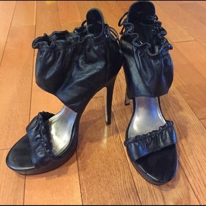 Black Bebe heels