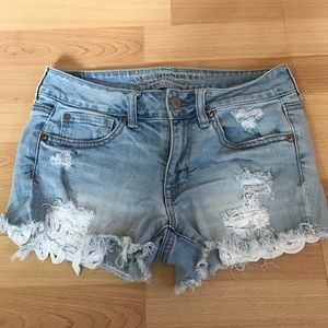 American Eagle Shortie Shorts