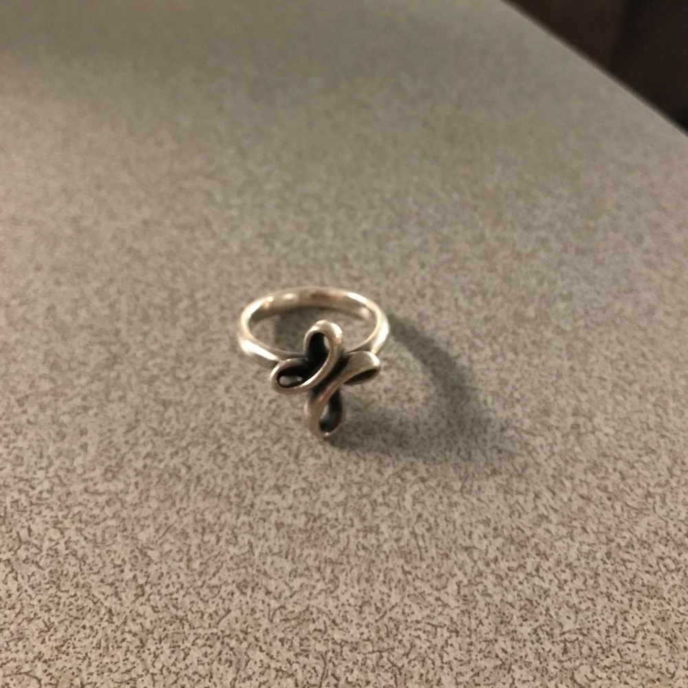 James Avery cross ring