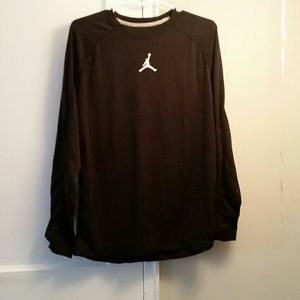 Long Sleeve Black Jordan Shirt
