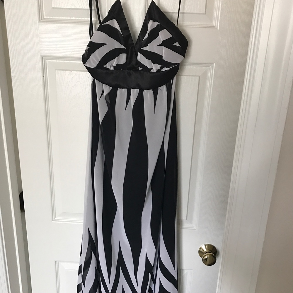 Black & White Sun Dress