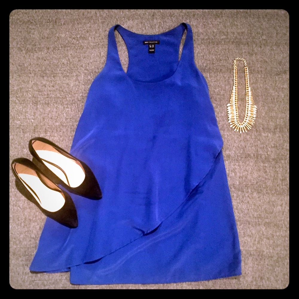 Tank Sheath Dress with Overlay