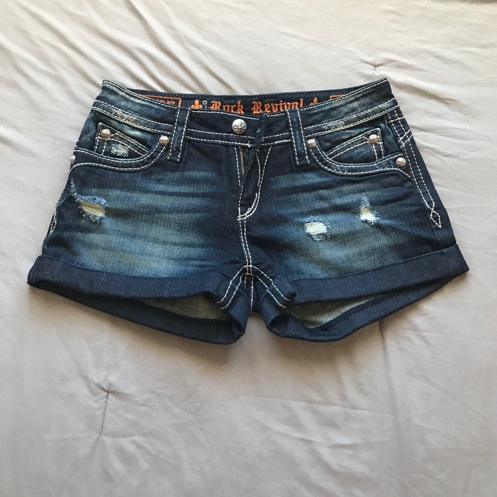Rock revival shorts❤️