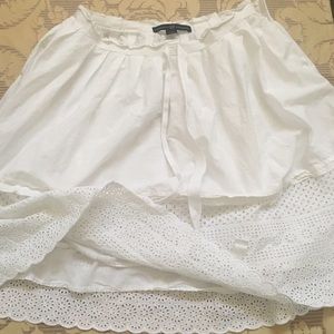 GAP Skirts - Gap Embroidered Midi White Skirt, Size 4 GAP Skirts - Gap Embroidered Midi White Skirt, Size 4