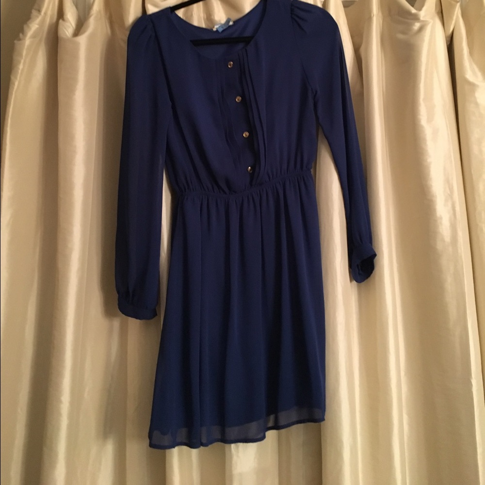 Colbalt blue dress
