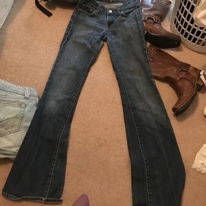 7 for all Mankind boot cut jeans