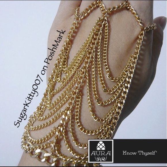 Jewelry - Sexy asf Gypsy Slave Bracelet Belly Dance Chain