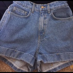 Aa high waisted shorts