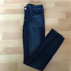 American Eagle Denim X Super Low Rise Jegging