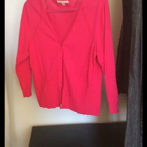 Hot pink CAbi sweater