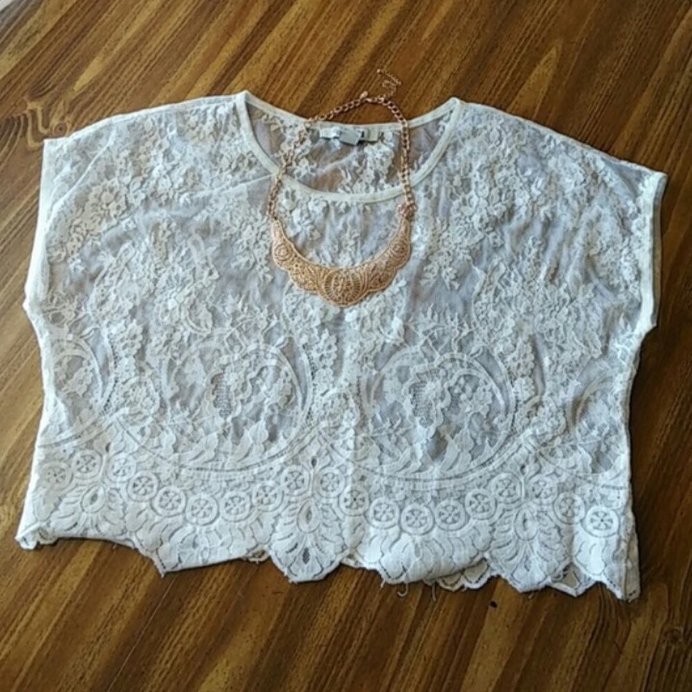Lace Crop Top