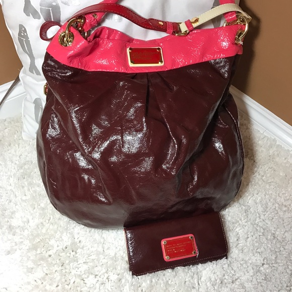 Marc by Marc jacob hobo back and matching wallet - Picture 2 of 5