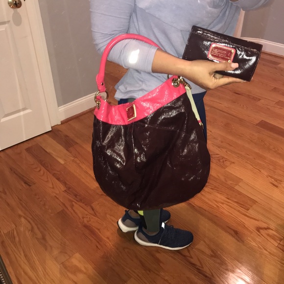 Marc by Marc jacob hobo back and matching wallet - Picture 4 of 5