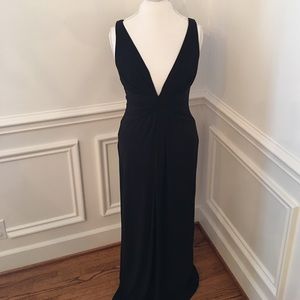 Black Adrianna Papell Gown