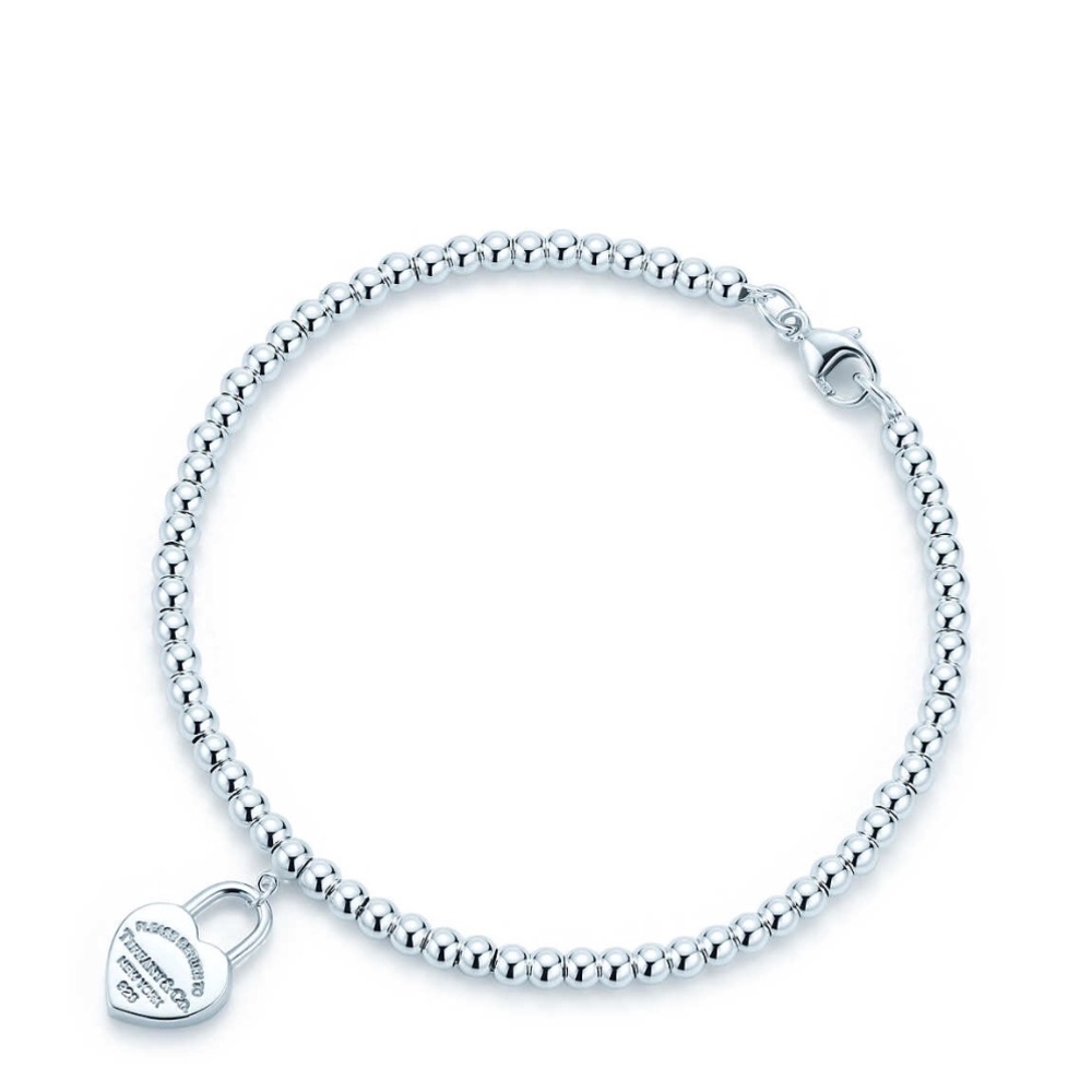 Authentic Return to Tiffany bead bracelet