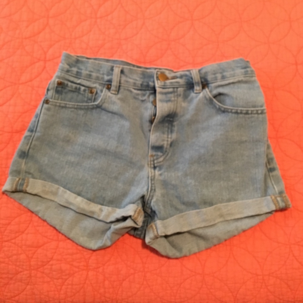 High Waisted Jean shorts