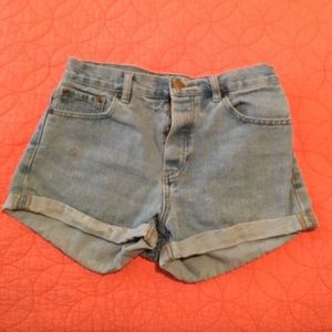 High Waisted Jean shorts