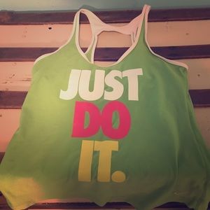 Just do it Nike tank