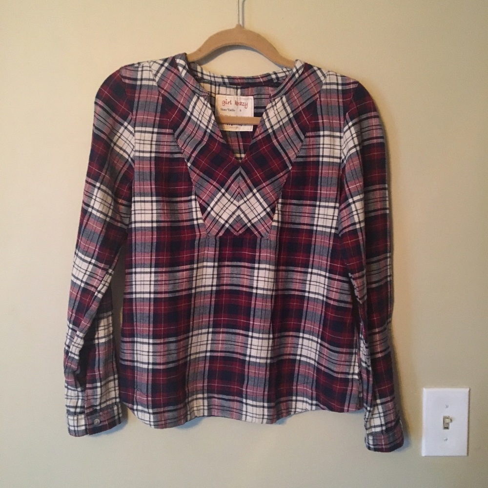 Plaid Top