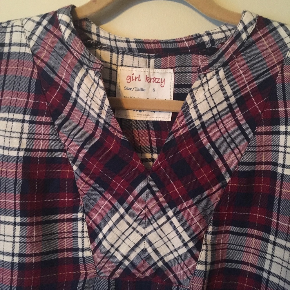 Plaid Top - Picture 2 of 3