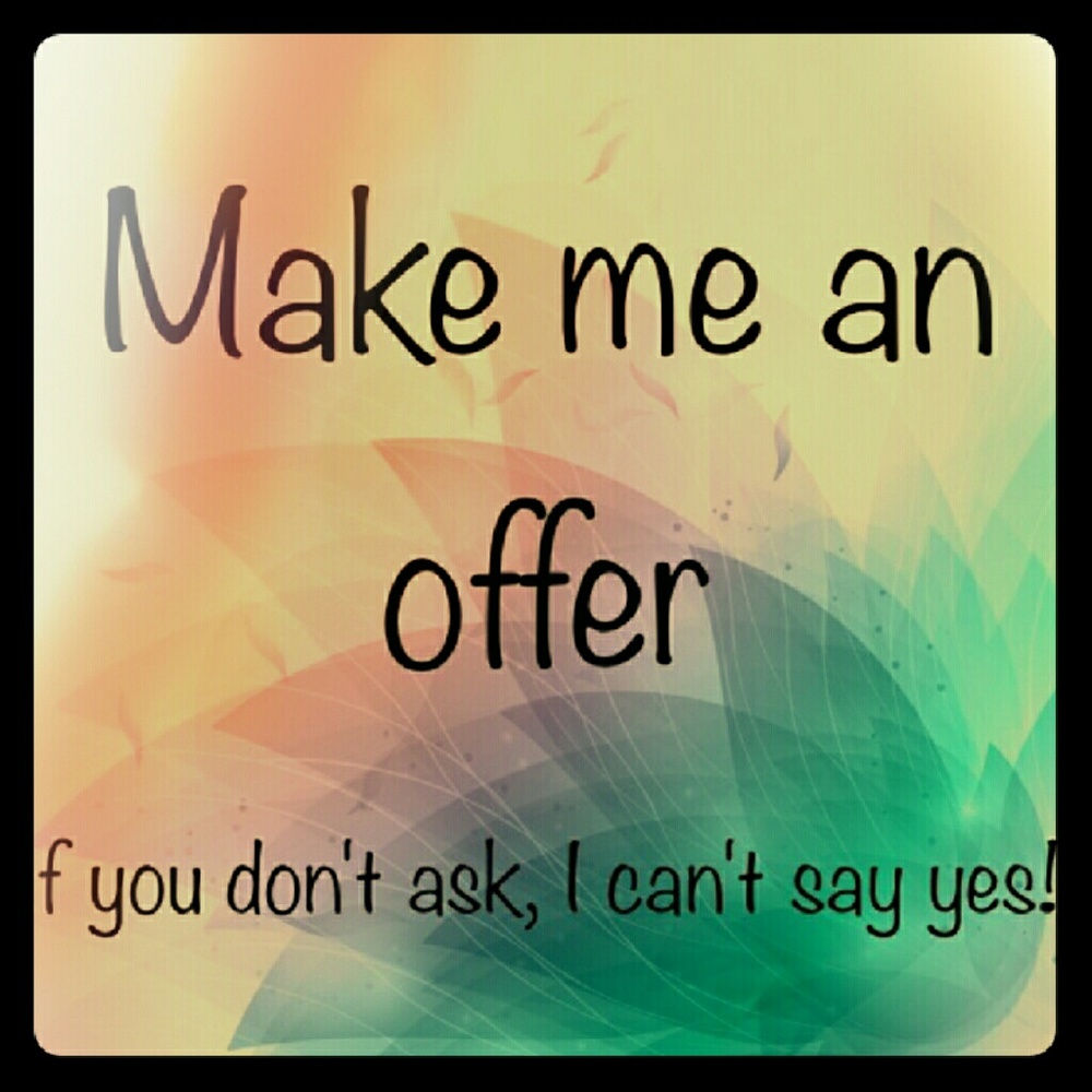 I ACCEPT REASONABLE OFFERS!!!