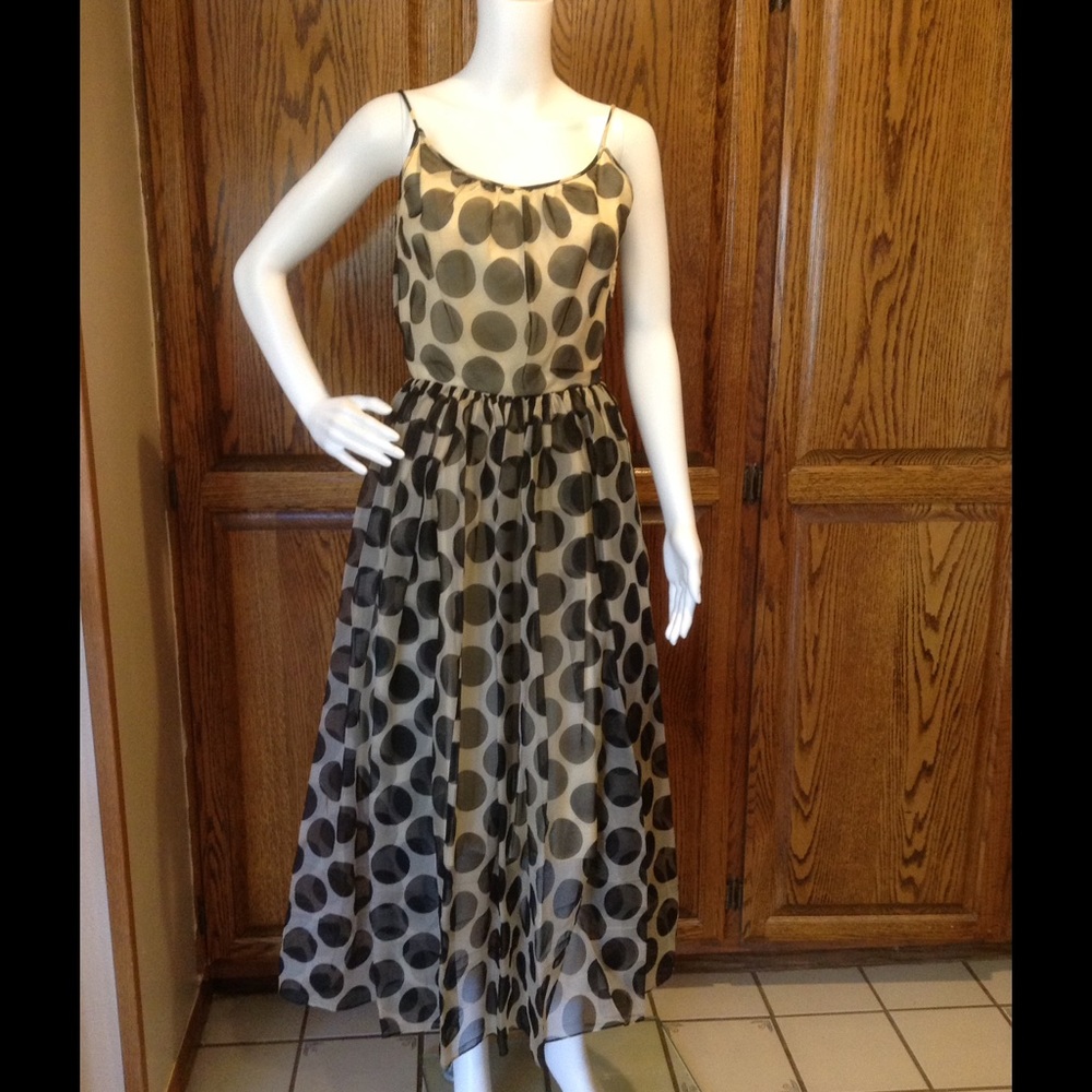 JOAN BARRIE Vintage 1940's/50's Polka Dot Dress