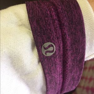 Purple Lululemon headband