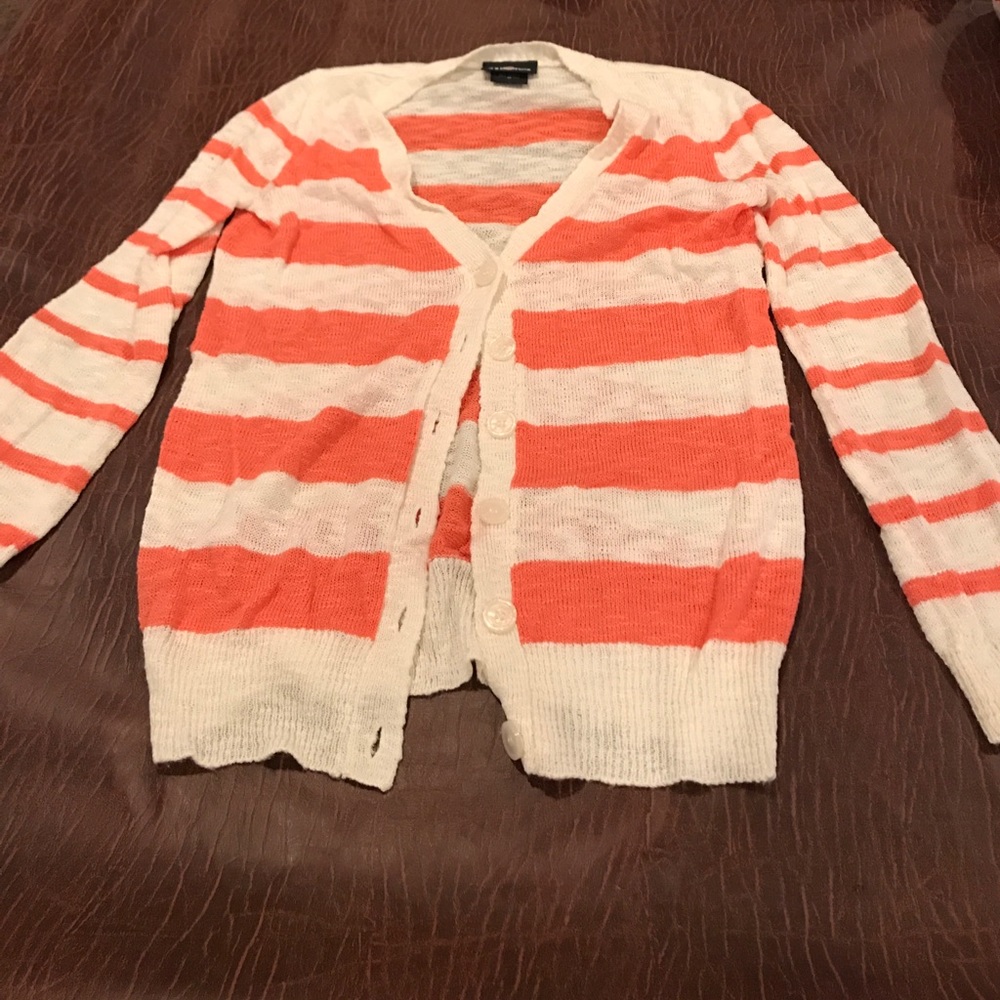 Soft, Striped cardigan