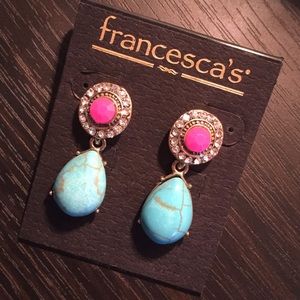 Teardrop earrings