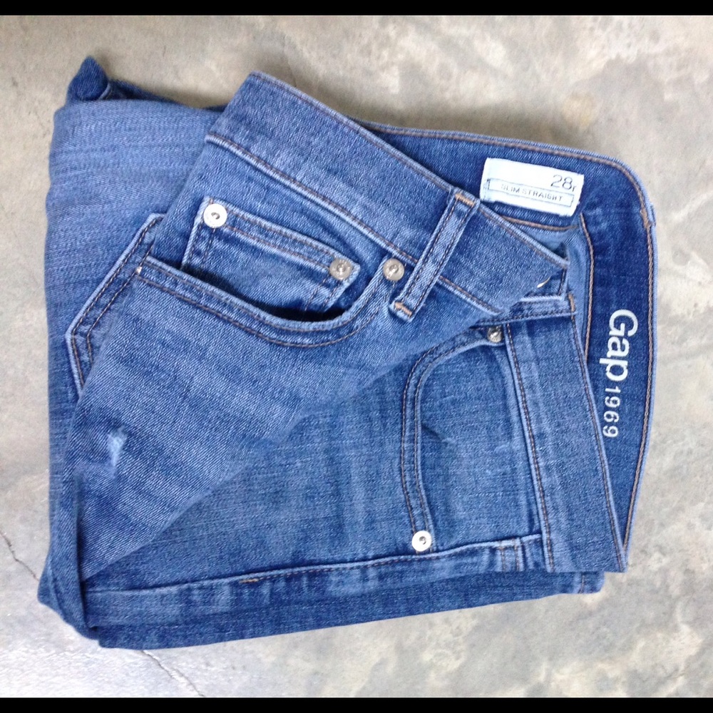 1969 Gap Slim Straight Jeans