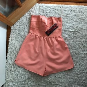 Peach romper