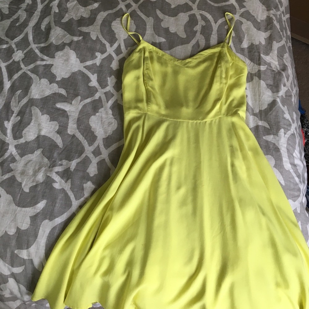 Canary Yellow Sundress