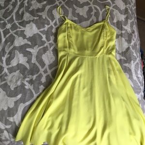 Canary Yellow Sundress